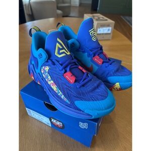 Nike Giannis Immortality 2 GS Lapis Blue Yellow DQ1943-400 Youth Size 7Y 🏀🏀